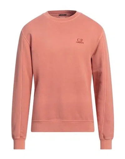 C.p. Company C. P. Company Man Sweatshirt Salmon Pink Size L Cotton In Pink