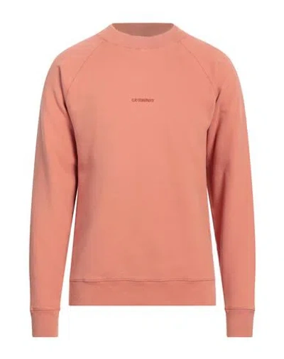 C.p. Company C. P. Company Man Sweatshirt Salmon Pink Size Xxl Cotton