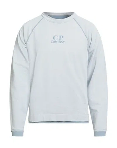 C.p. Company C. P. Company Man Sweatshirt Sky Blue Size S Cotton