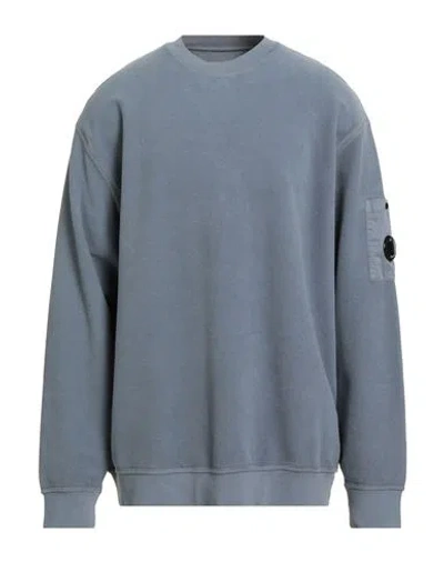 C.p. Company C. P. Company Man Sweatshirt Slate Blue Size 3xl Cotton