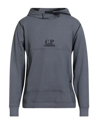 C.p. Company C. P. Company Man Sweatshirt Slate Blue Size Xxl Cotton