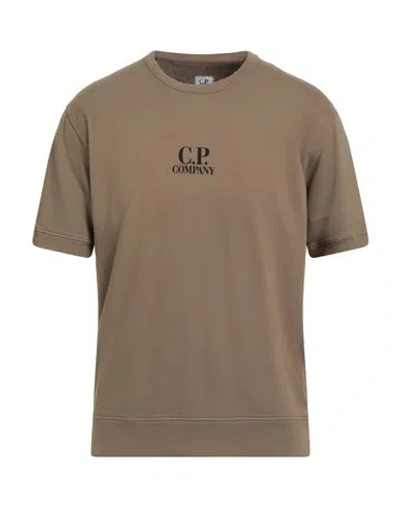C.p. Company C. P. Company Man Sweatshirt Taupe Size M Cotton In Gray