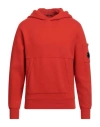 C.p. Company C. P. Company Man Sweatshirt Tomato Red Size 3xl Cotton