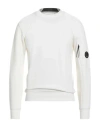 C.p. Company C. P. Company Man Sweatshirt White Size 3xl Cotton