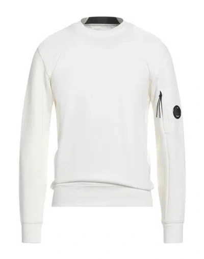 C.p. Company C. P. Company Man Sweatshirt White Size 3xl Cotton