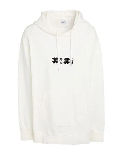 C.p. Company C. P. Company Man Sweatshirt White Size L Cotton