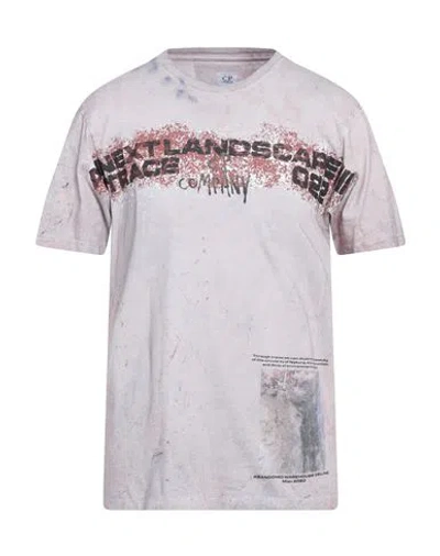 C.p. Company C. P. Company Man T-shirt Antique Rose Size Xs Cotton In Pink