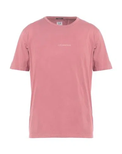 C.p. Company C. P. Company Man T-shirt Antique Rose Size Xxl Cotton In Pink