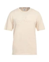 C.p. Company C. P. Company Man T-shirt Beige Size 3xl Cotton