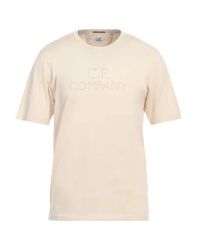 C.p. Company C. P. Company Man T-shirt Beige Size 3xl Cotton In Sand