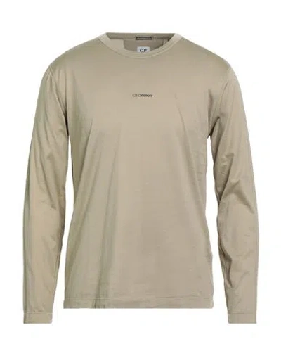 C.p. Company C. P. Company Man T-shirt Beige Size Xl Cotton