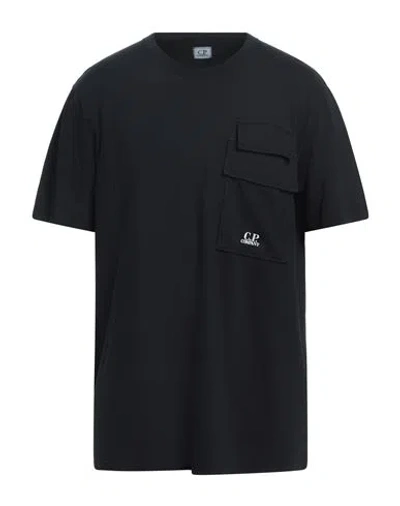 C.p. Company C. P. Company Man T-shirt Black Size L Cotton