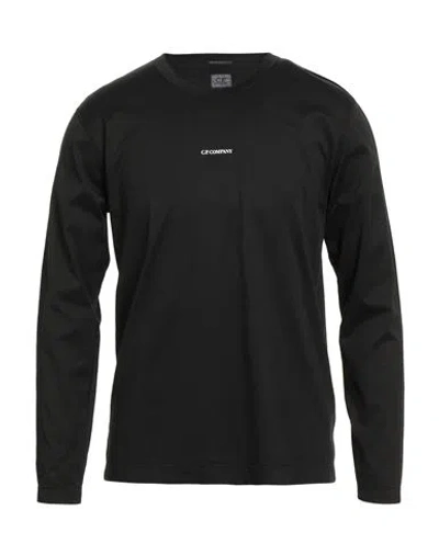C.p. Company C. P. Company Man T-shirt Black Size Xxl Cotton