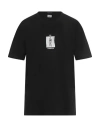 C.p. Company C. P. Company Man T-shirt Black Size Xxl Cotton