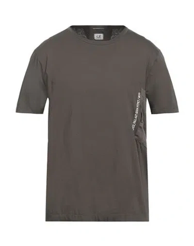 C.p. Company C. P. Company Man T-shirt Dark Green Size Xxl Cotton