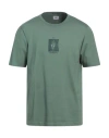 C.p. Company C. P. Company Man T-shirt Green Size 3xl Cotton