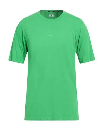 C.P. COMPANY C. P. COMPANY MAN T-SHIRT GREEN SIZE 3XL COTTON