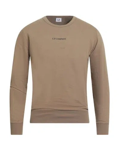 C.p. Company C. P. Company Man T-shirt Khaki Size Xxl Cotton