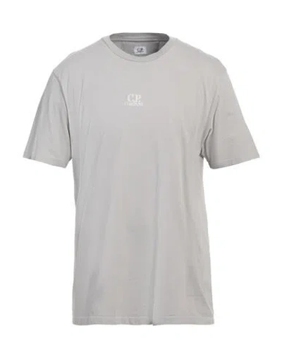C.p. Company C. P. Company Man T-shirt Light Grey Size Xl Cotton In Grey