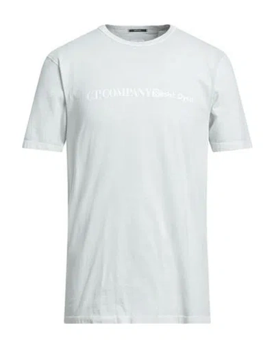 C.p. Company C. P. Company Man T-shirt Light Grey Size Xxl Cotton