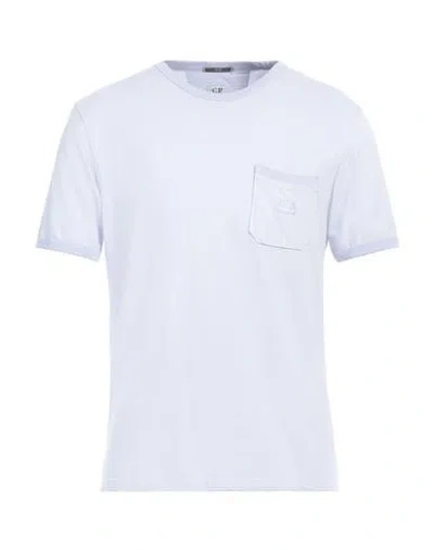C.p. Company C. P. Company Man T-shirt Lilac Size Xs Cotton, Polyamide In Purple