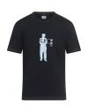 C.p. Company C. P. Company Man T-shirt Midnight Blue Size S Cotton