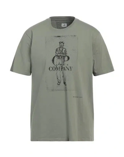 C.p. Company C. P. Company Man T-shirt Military Green Size L Cotton