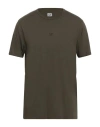 C.p. Company C. P. Company Man T-shirt Military Green Size Xl Cotton