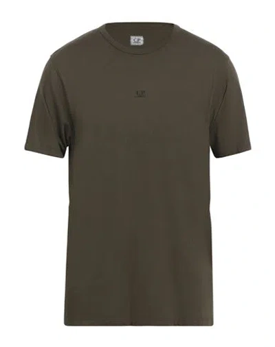 C.p. Company C. P. Company Man T-shirt Military Green Size Xl Cotton In Green