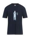 C.p. Company C. P. Company Man T-shirt Navy Size Xxl Cotton