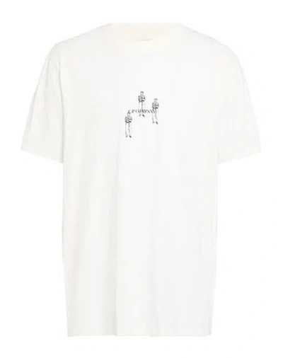 C.p. Company C. P. Company Man T-shirt Off White Size 3xl Cotton
