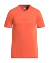 C.p. Company C. P. Company Man T-shirt Orange Size Xs Cotton