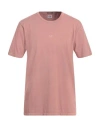 C.p. Company C. P. Company Man T-shirt Pastel Pink Size Xxl Cotton