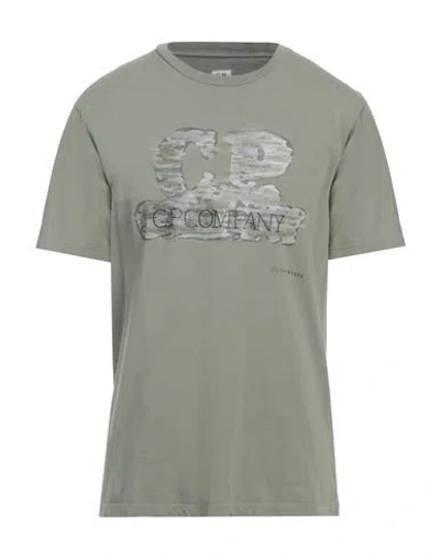 C.p. Company C. P. Company Man T-shirt Sage Green Size 3xl Cotton