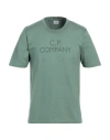 C.p. Company C. P. Company Man T-shirt Sage Green Size Xxl Cotton