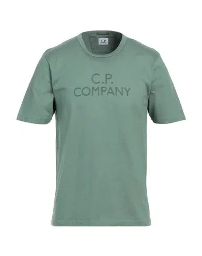 C.p. Company C. P. Company Man T-shirt Sage Green Size Xxl Cotton