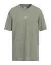 C.p. Company C. P. Company Man T-shirt Sage Green Size Xxl Cotton