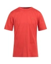 C.p. Company C. P. Company Man T-shirt Tomato Red Size Xxl Cotton