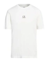 C.p. Company C. P. Company Man T-shirt Ivory Size 3xl Cotton