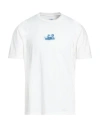 C.p. Company C. P. Company Man T-shirt White Size 3xl Cotton
