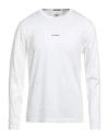 C.p. Company C. P. Company Man T-shirt White Size Xxl Cotton
