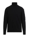 C.p. Company C. P. Company Man Turtleneck Black Size L Wool, Polyamide