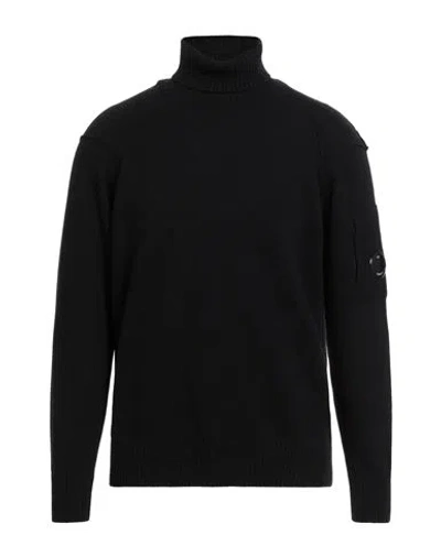C.p. Company C. P. Company Man Turtleneck Black Size L Wool, Polyamide