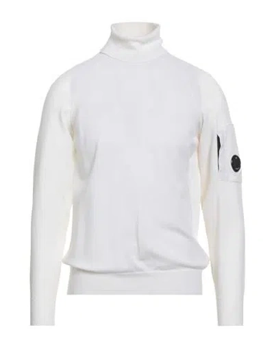 C.P. COMPANY C. P. COMPANY MAN TURTLENECK CREAM SIZE M VIRGIN WOOL, POLYESTER