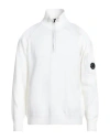 C.p. Company C. P. Company Man Turtleneck Ivory Size Xxl Virgin Wool, Polyester In White
