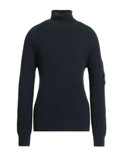 C.p. Company C. P. Company Man Turtleneck Midnight Blue Size 44 Cotton, Polyamide