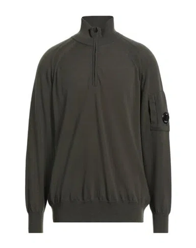 C.p. Company C. P. Company Man Turtleneck Military Green Size 3xl Virgin Wool, Polyester
