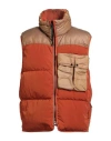 C.p. Company C. P. Company Man Vest Rust Size Xl Polyamide In Orange
