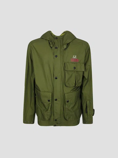 C.p. Company C. P. Company Medium Jacket In Gore G-type In Green
