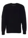 C.p. Company C. P. Company Man Sweater Black Size 46 Cotton In Black